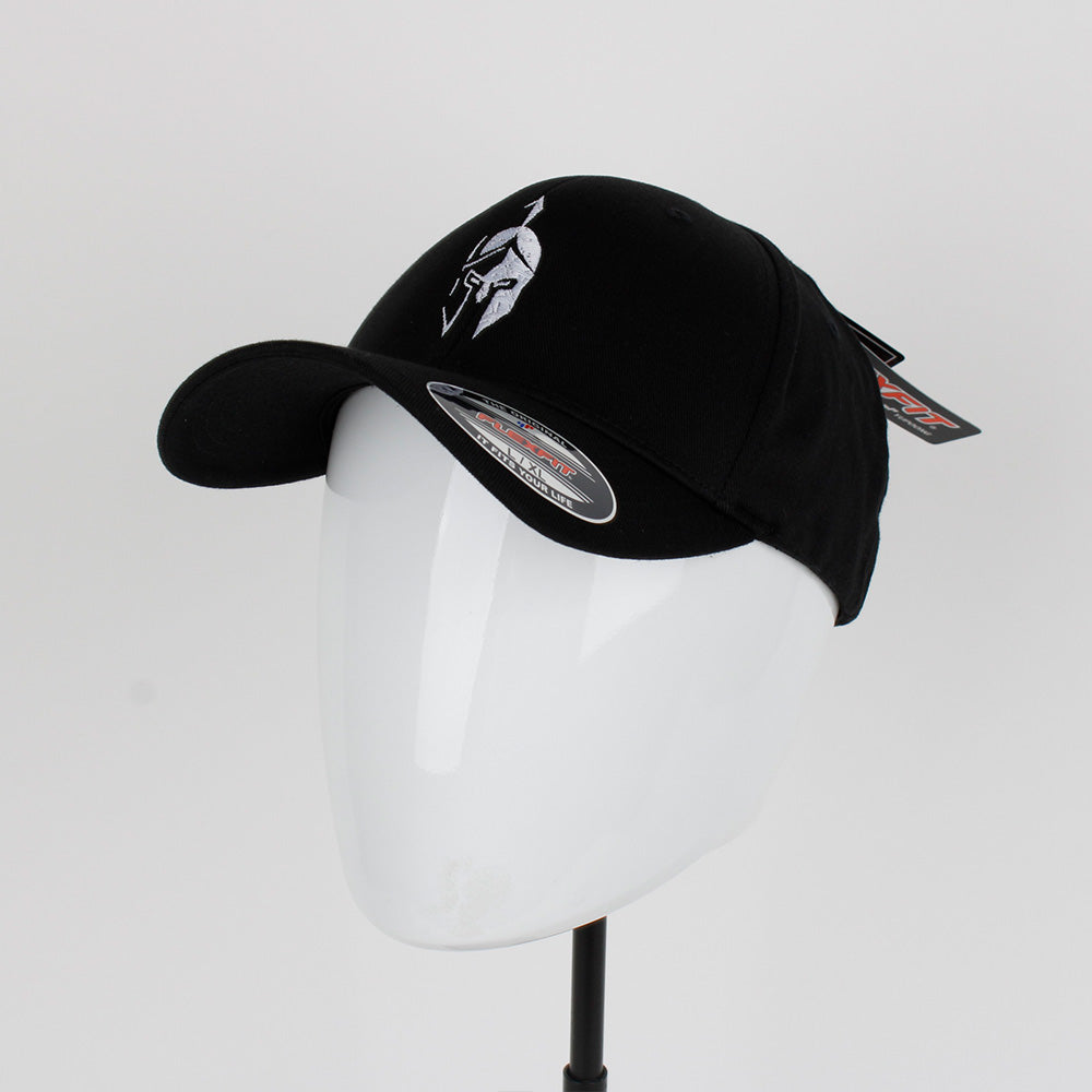 FLEXFIT CAP "Spartan Helmet" Black