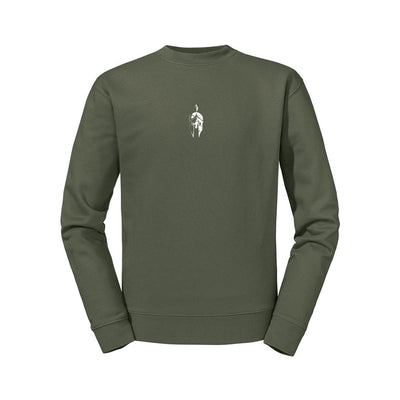 CREWNECK "Spartan Helmet" OLIVE