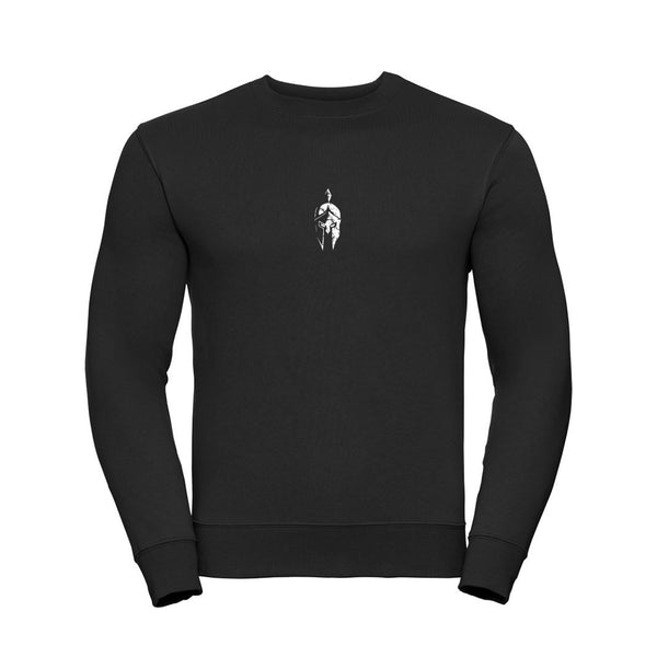 CREWNECK "Spartan Helmet" BLACK