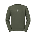CREWNECK "Spartan Helmet" OLIVE