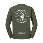 CREWNECK "Spartan Helmet" OLIVE