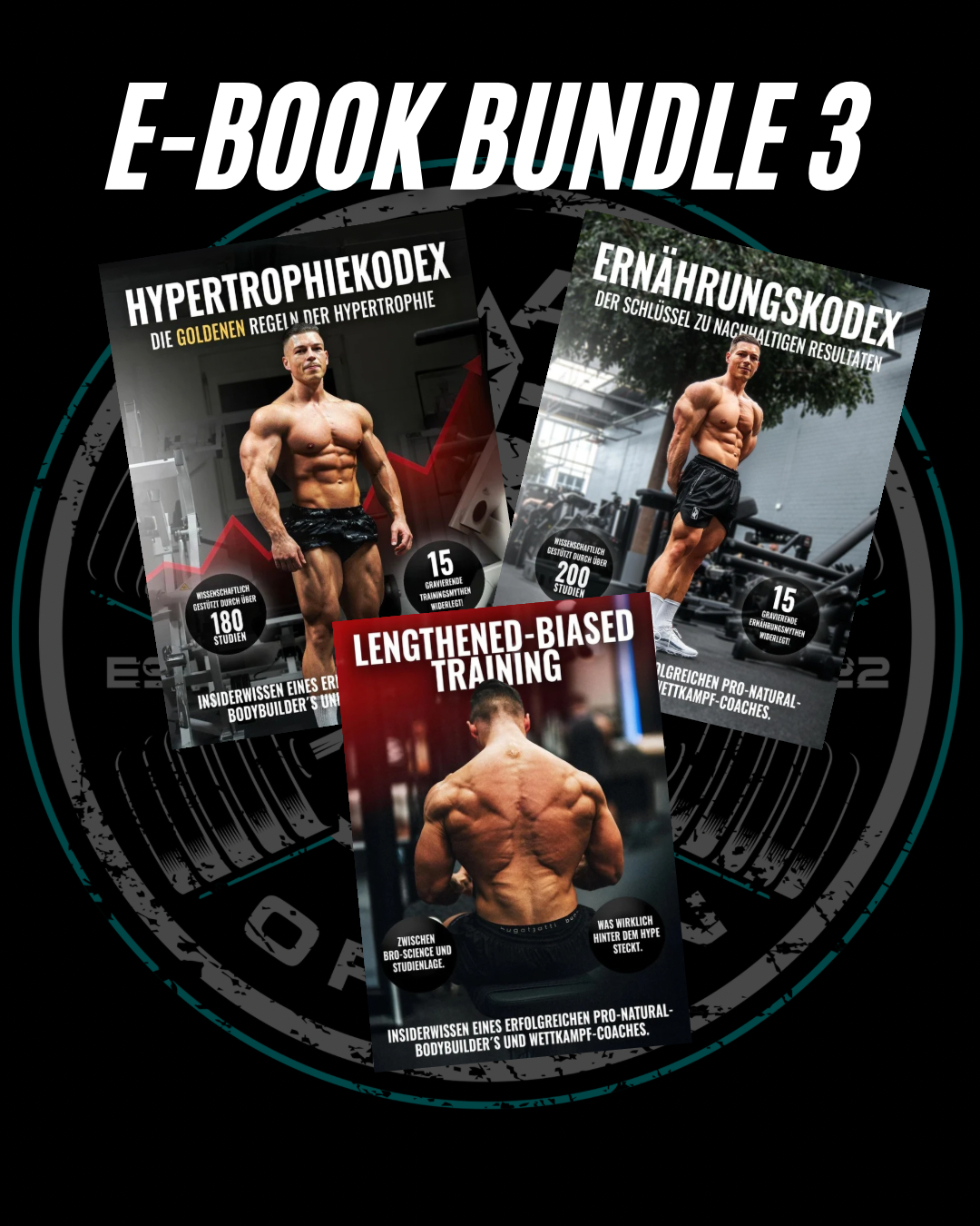 Hypertrophiekodex - Ernährungskodex & Lengthened-Biased Training - 3er Bundle