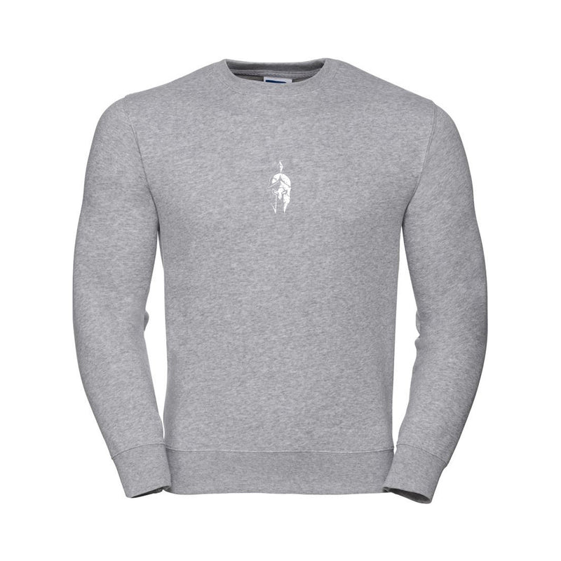 CREWNECK "Spartan Helmet" GREY