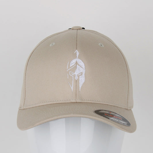 FLEXFIT CAP "Spartan Helmet" Sand